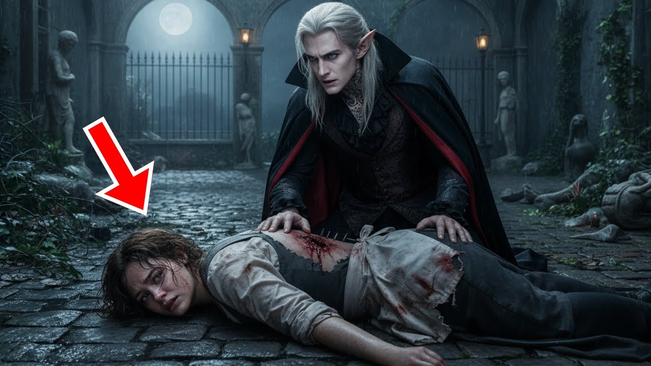 Król wampirów znajduje pobitą i sparaliżowaną kobietę na poboczu drogi jest wstrząśnięty gdy odkrywa