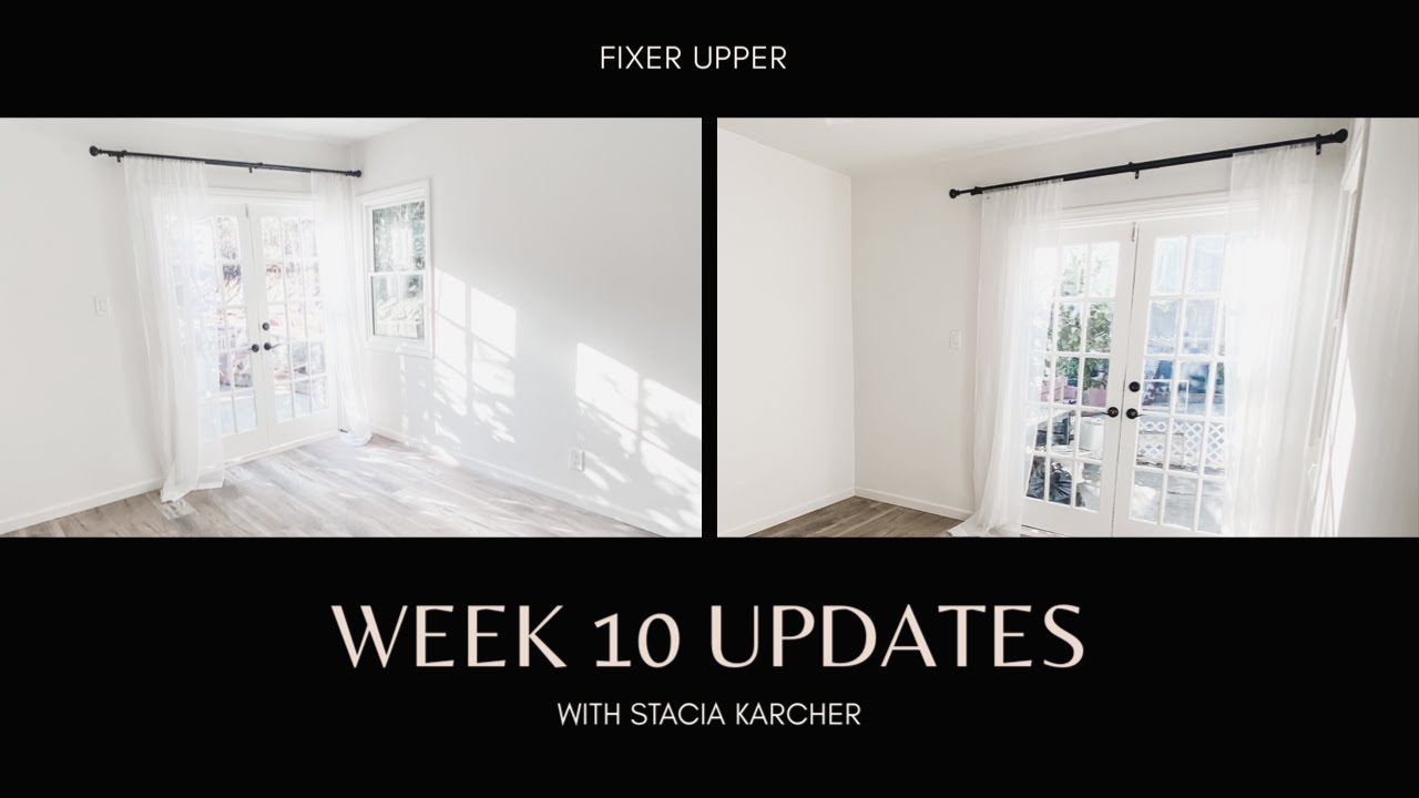 FIXER UPPER WEEK 10 UPDATES WITH STACIA KARCHER YouTube