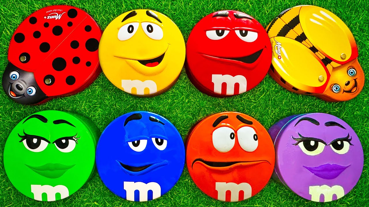 6 Minutes Satisfying with ASMR Unboxing Surprise Boxes with Vibrant M&M'S and Delicious Munz Candy