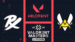 Paper Rex vs Vitality | Semifinal | Valorant Masters London 2026