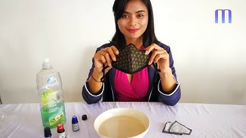 How to wash Metamasks with replaceable filters