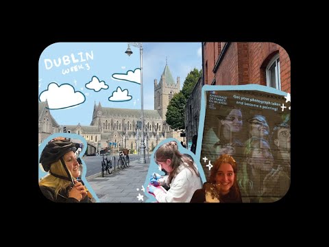 ✧ DUBLIN E3 | Learning how to tattoo, culture night and dinner nights✧