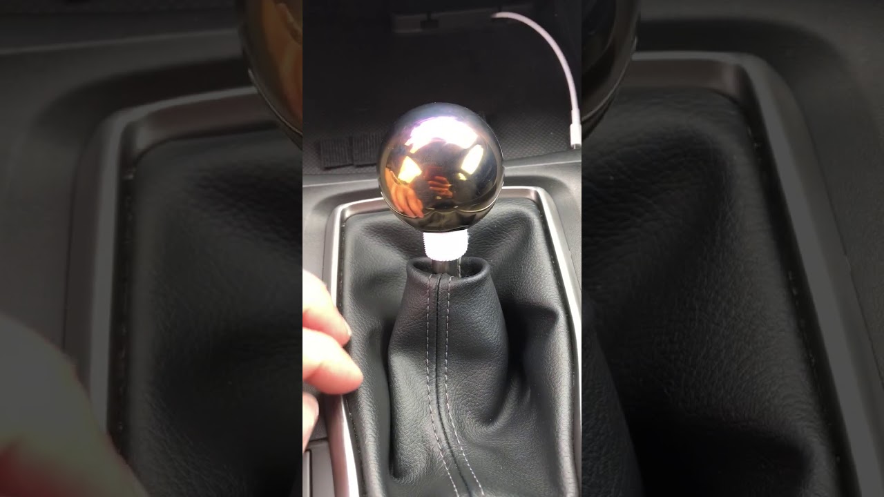 Honda Civic shift knob aftermarket easy fix. - YouTube