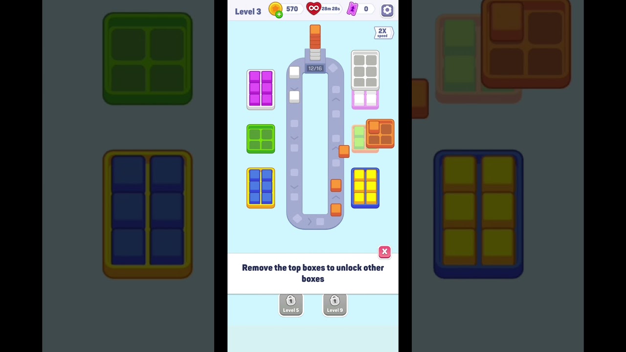 Color Cube Match Game  