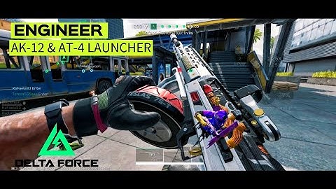 AT-4 LAUNCHER & AK-12 THRESHOLD MAP | ULURU GAMEPLAY | GARENA DELTA FORCE MOBILE