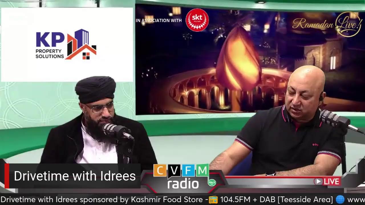 🎙️Drivetime with Idrees sponsored by Kashmir Food Store👤 YouTube