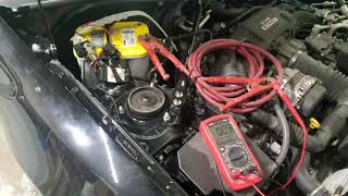 Power draw issue due incorrect under glow led light causing battery drainage.