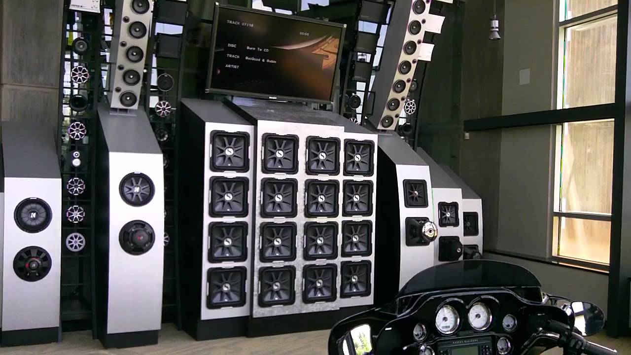 Kicker HQ "Wall of Boom" Demo YouTube