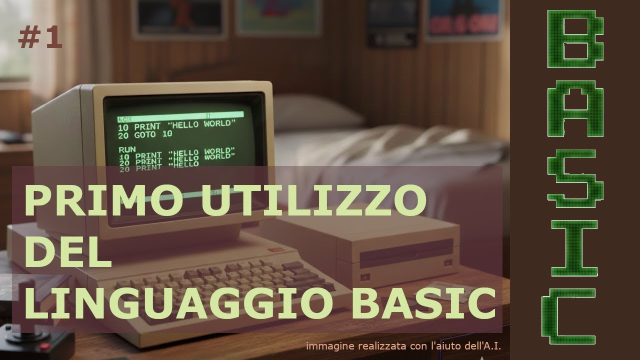 #1 - Primo utilizzo del linguaggio Basic - YouTube