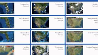 Windows 8.0 Professional - Display a Weather Map
