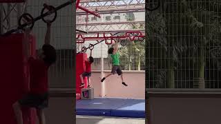 Ninja Warrior Identical Twins Part 2 #shorts #twins #viral