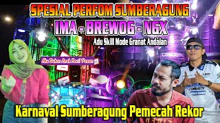 BREWOG, NGX AND IMA MODE GRANAT GETARKAN PENONTON | KARNAVAL SUMBERAGUNG JEMBER 2025