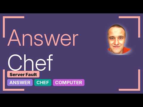 DevOps & SysAdmins: Chef recipe for interactive install
