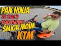 Pan Ninja śmiga na moim KTM / Ja Cię kręcę