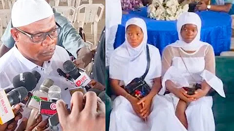 See The Two Daughters Murphy Afolabi Left Behind At His 8-day Fidau Prayer, As Yinka Quadri Opens Up