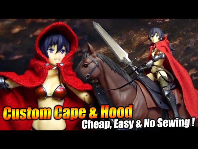 figma Styles Simple Cape 赤　マント figma Styles Simple Cape (Red/Black)｜Good Smile Company