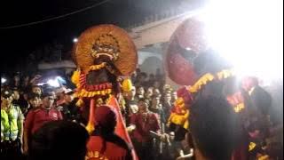 SAMBOYO PUTRO Barongan Sengaja Di Lepas crew , Tawuran Pecah  LIVE Kebonagung 2016