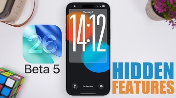 iOS 26 Beta 5 - New HIDDEN Features !