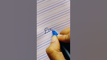 "Dream" cursive writing #shorts #cursivewriting #calligraphy #art #dream #handwriting