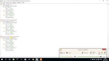 Python 3.5 - Tkinter tutorial [ROCK-PAPER-SCISSORS GAME] Lesson 3