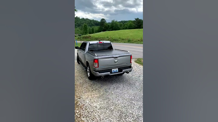Muffler Delete on 2021 Ram 1500 5.7 Hemi e-torque with Resonators