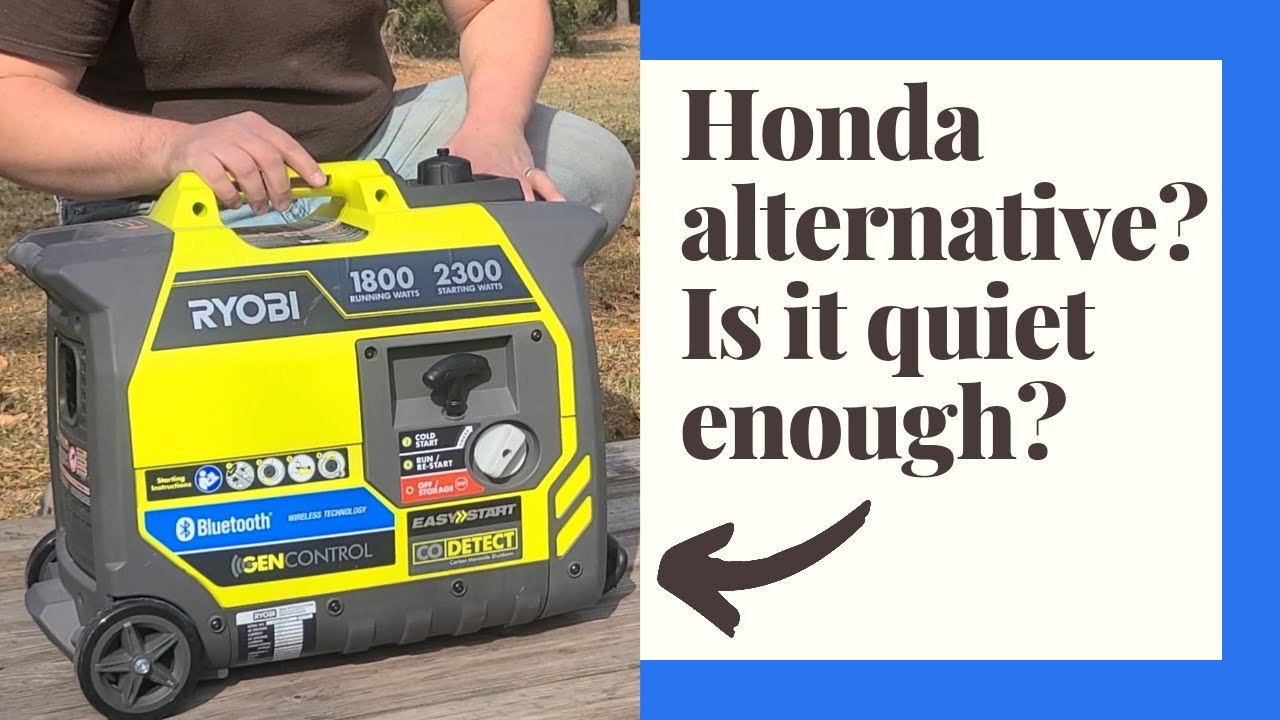 2300Watt Bluetooth Inverter Generator RYOBI Tools, 43 OFF