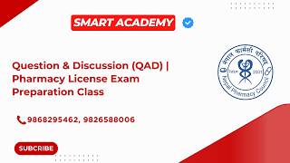 QAD Pharmacy Class: Complete License Exam Preparation Strategy