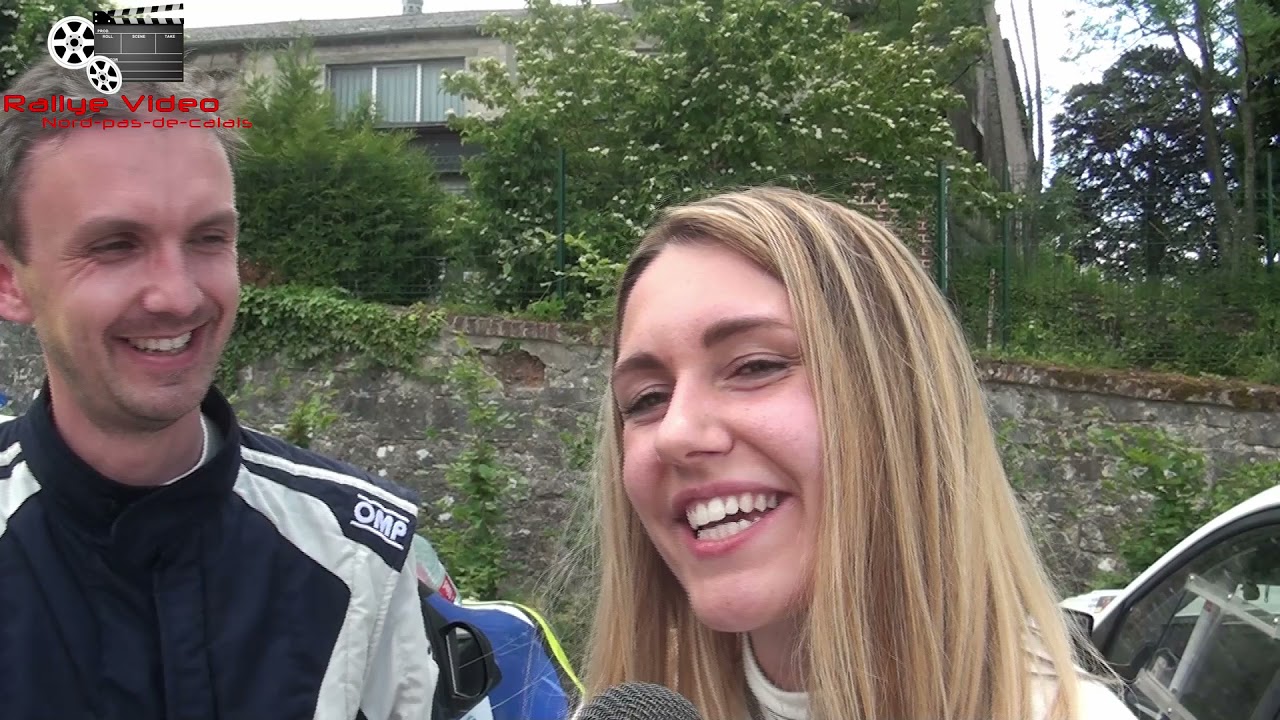 maxime Hollander et manon Morliere au rallye du Centurions 2021