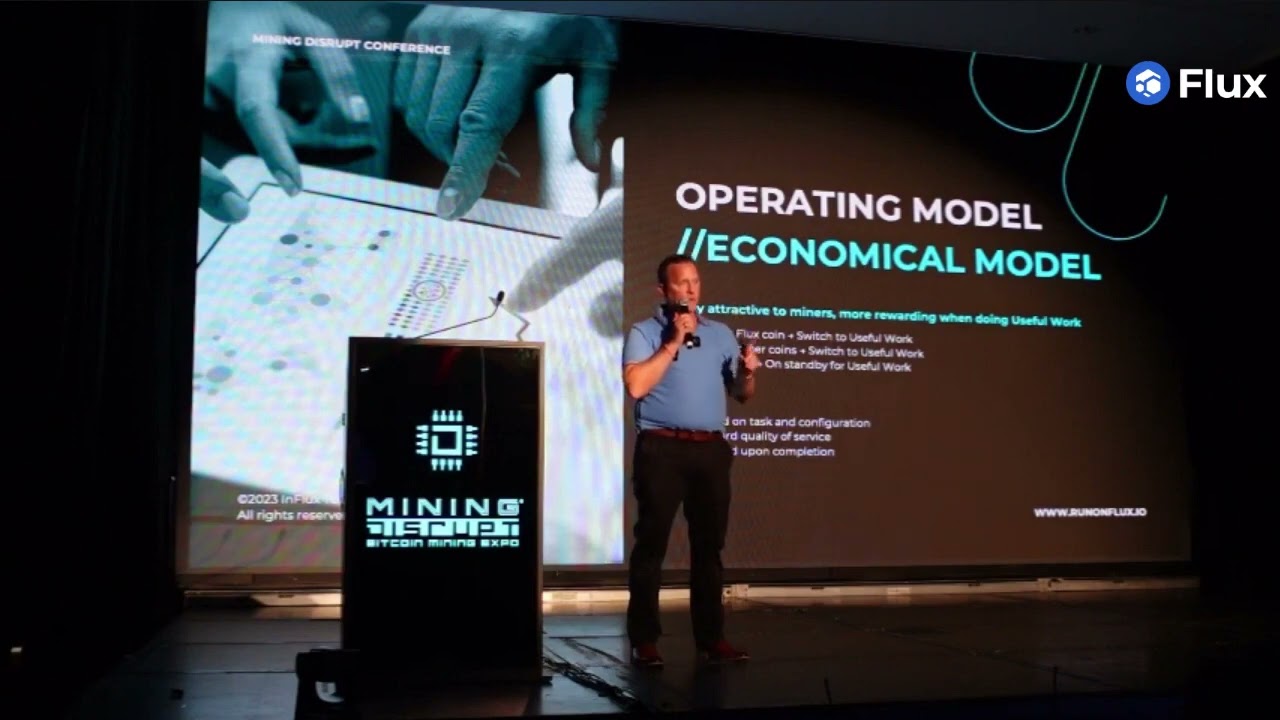 Flux | Mining Disrupt Co-Founder Speech