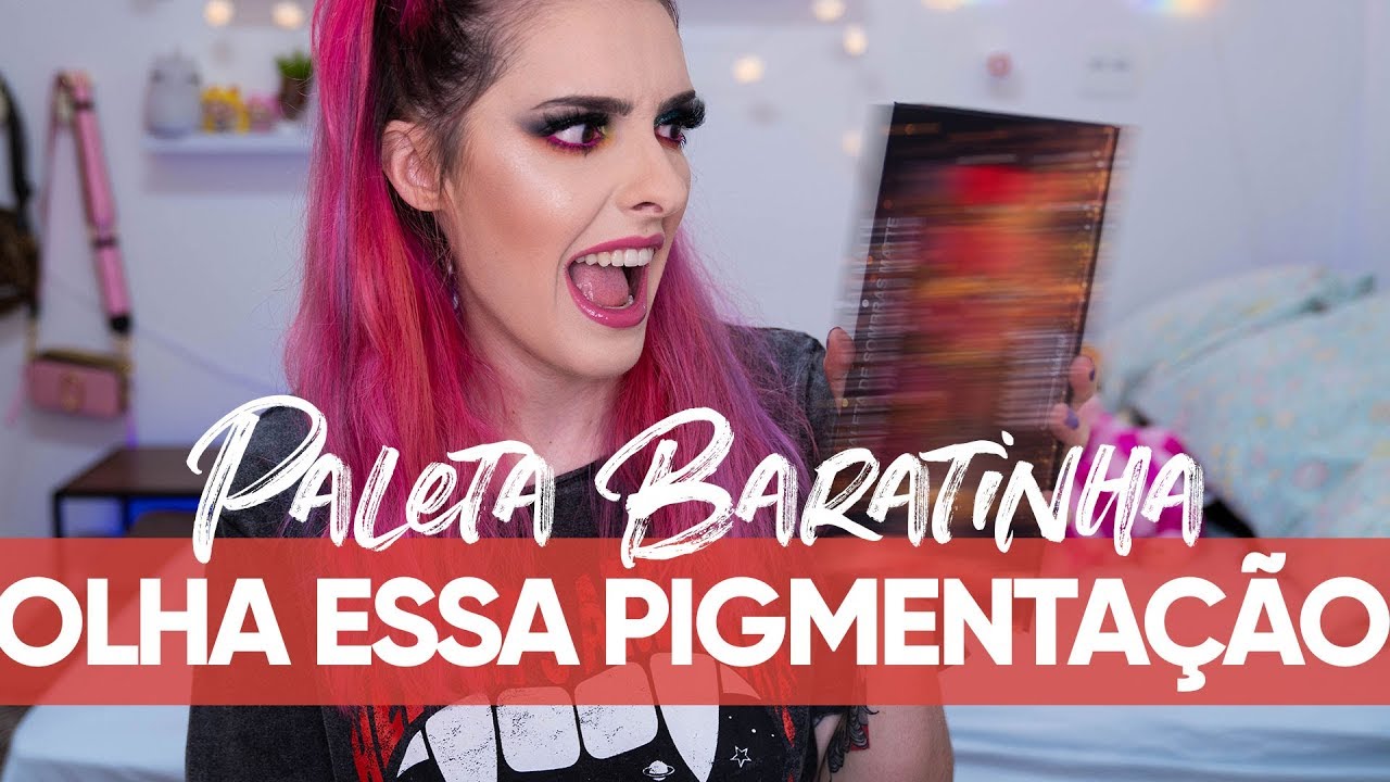 A MAKE MAIS LINDA USANDO SÓ BARATINHOS NACIONAIS - Karen Bachini