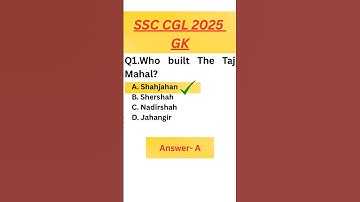 #ssc #cgl #2025 gk questions  #ssccgl #upsc #ssccglexam #gk #staticgk #gkfacts13 September 2025