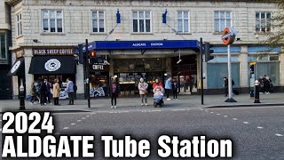 Aldgate Underground Station 2024