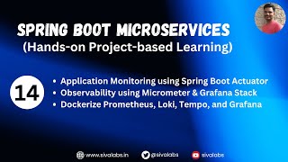 Spring Boot MicroServices Course: Observability using Prometheus, Loki, Tempo and Grafana