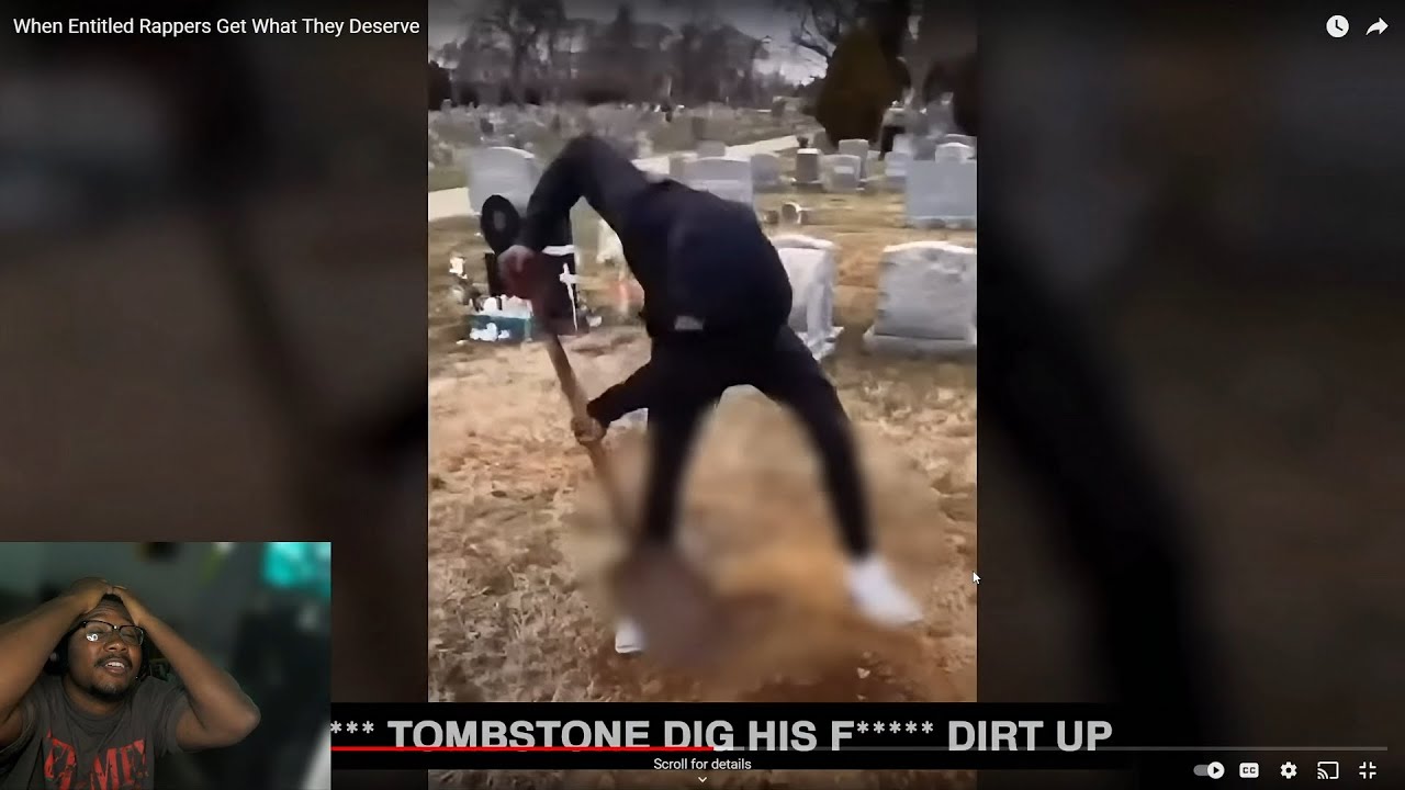 RAPPER DIGS UP HIS OPPS GRAVE!!!! GUESS HOW THEY RETALIATED.!! - YouTube