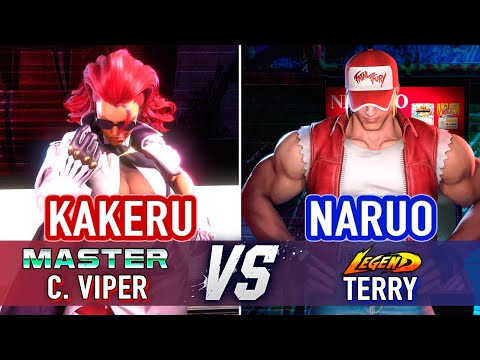 SF6 🤜 Kakeru (C. Viper) vs Naruo (Terry) 🤛 Street Fighter 6 High Level Gameplay