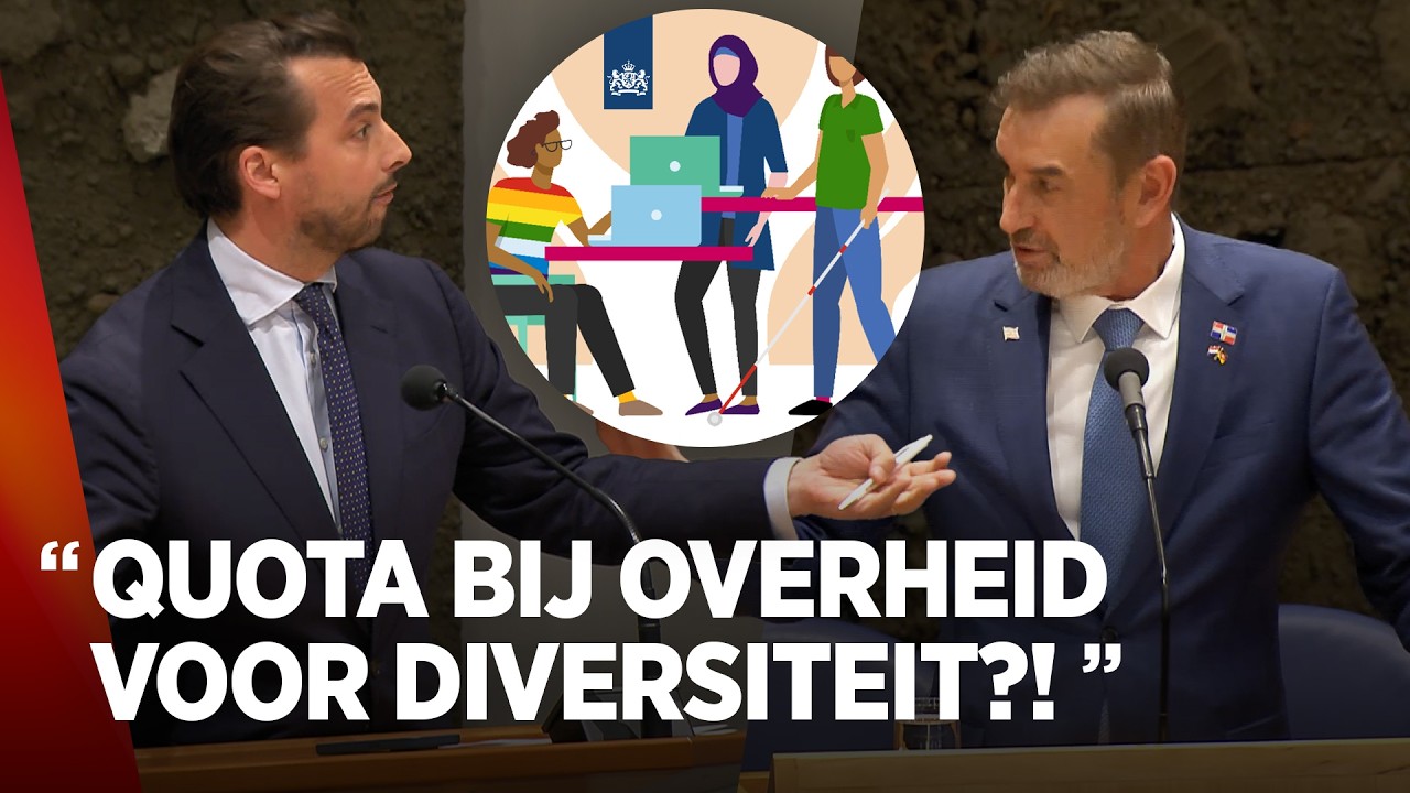 Kamervragen Baudet over diversiteitsquota bij overheid: "Dit beleid is júíst discriminerend!"