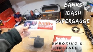 Banks iDash SuperGauge Unboxing & Install