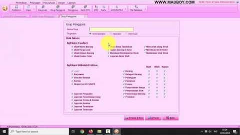Membuat Database RENE dari Database AOL dan Sinkronisasi nya