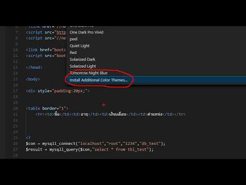 แนะนำ Text Editor : Visual Studio Code