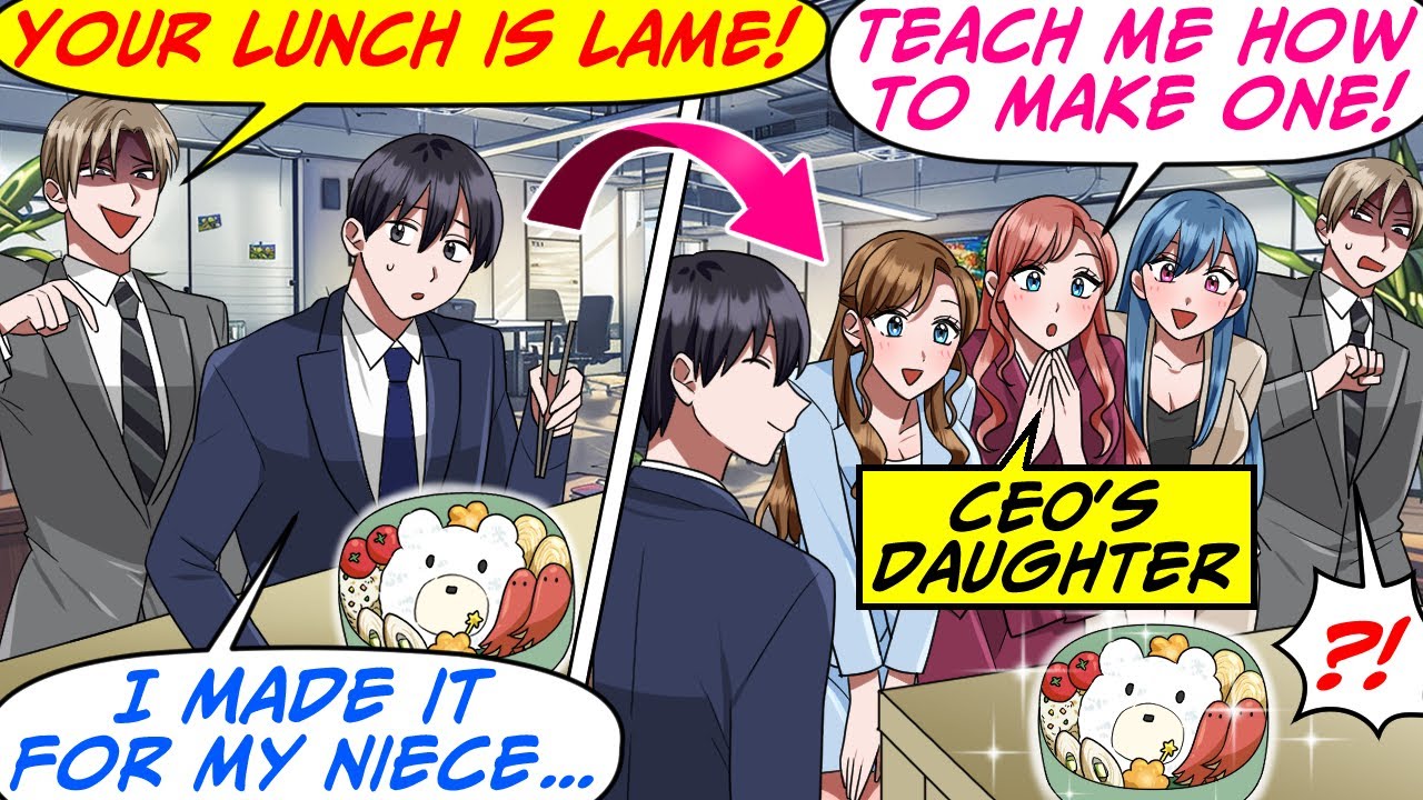 My Coworker Disses the Lunch I Made for My Niece for Practice! But Then…[RomCom Manga Dub]