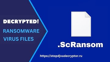 ScRansom Virus Attack and Ransomware Decryptor Tool | Files Decryption and Data Recovery #scransom