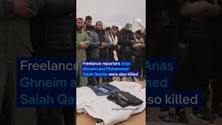 Israeli strike on aid group vehicle kills three Palestinian journalists | DW News