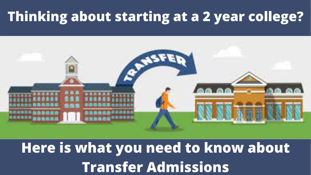 What you need to know about Transferring from a Community College - YouTube