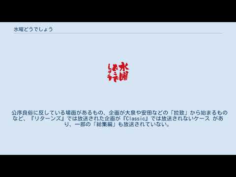 水曜どうでしょう Youtube