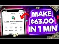 Make 6300 in one minute  dont missearn money online