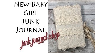 Baby Girl Journal Share. Contact me for custom orders.