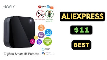 Best Smart IR Remote 2025 | MOES Tuya ZigBee Universal Controller Setup & Test