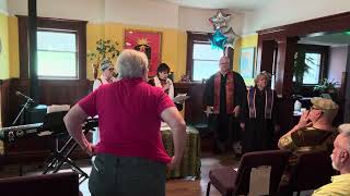 Famous Installation Ceremony of Rev Ron Trunnell and Rev Kathy Scharmer Wealth