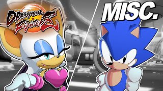 Dragon Ball FighterZ: Sonic Mod Pack - MISC. Compilation 3