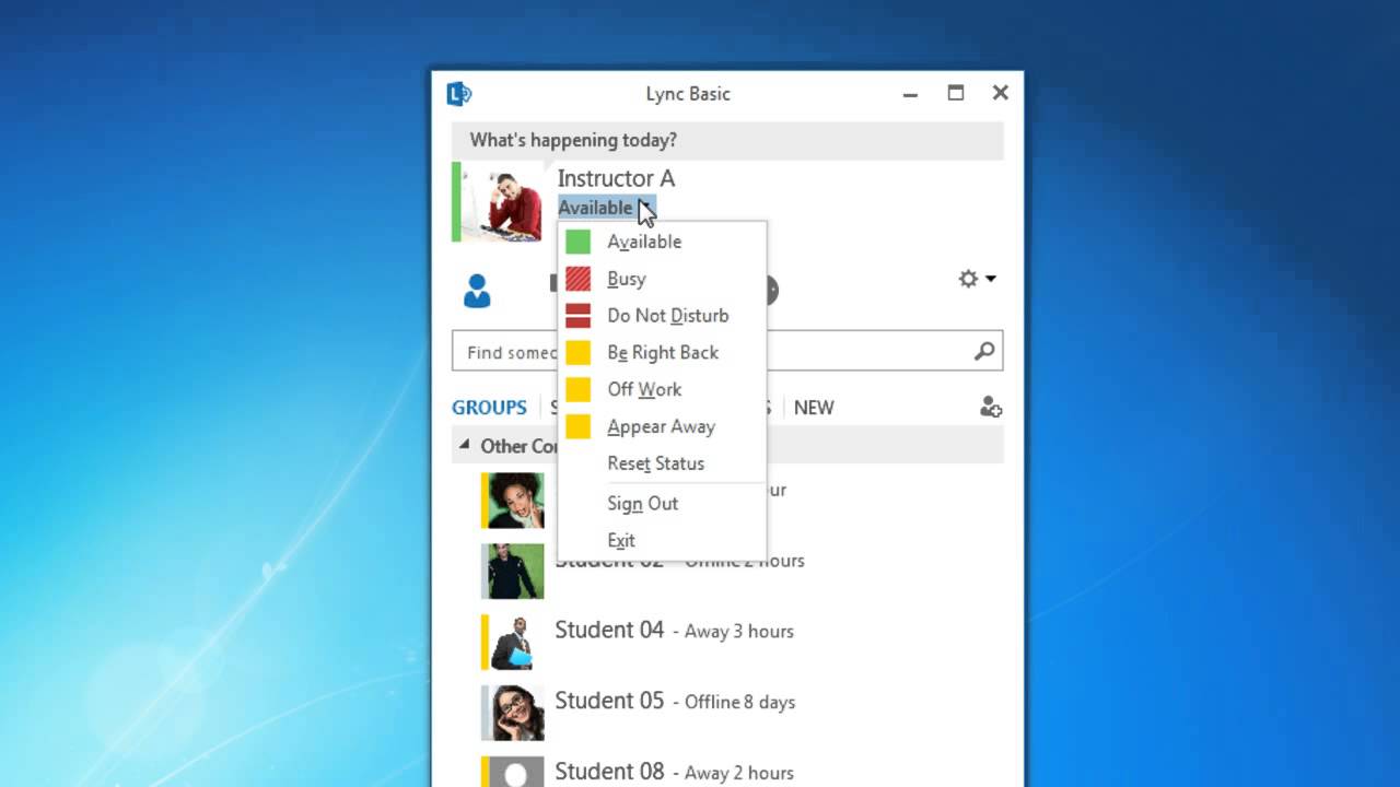 Microsoft lync Microsoft lync